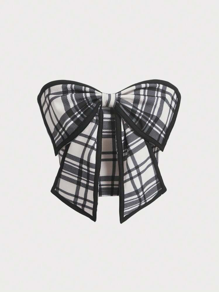Shein ribbon top