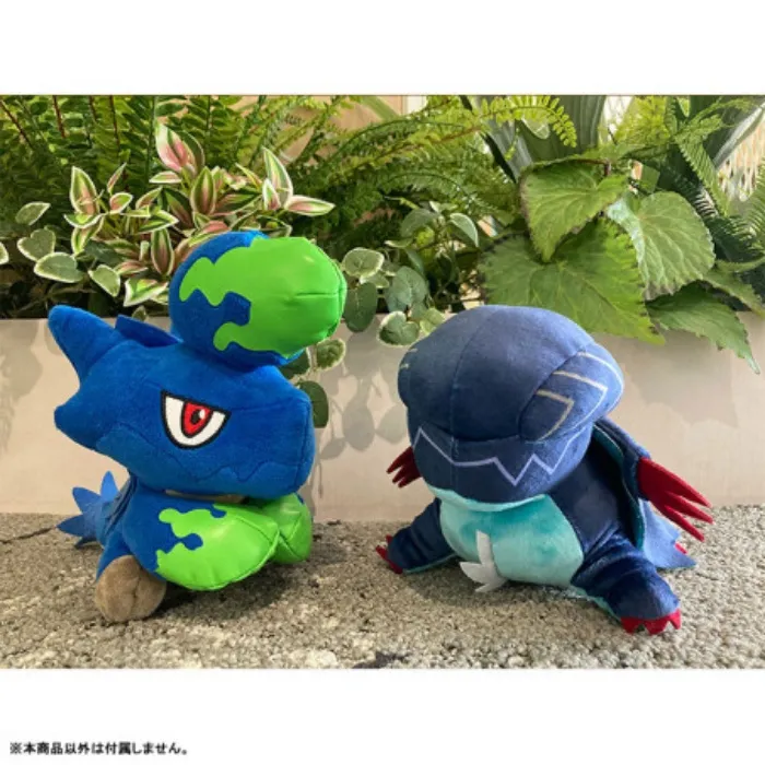 Monster Hunter Chibi Plush Brachydios & Gore Magala (Reprint) Set