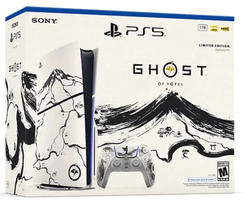 PlayStation®5 Console - Ghost of Yotei™ Black Limited Edition Bundle (US) | See Price