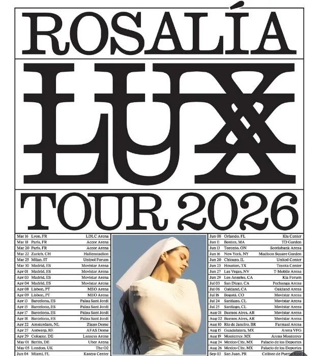 Rosalía concert tickets 