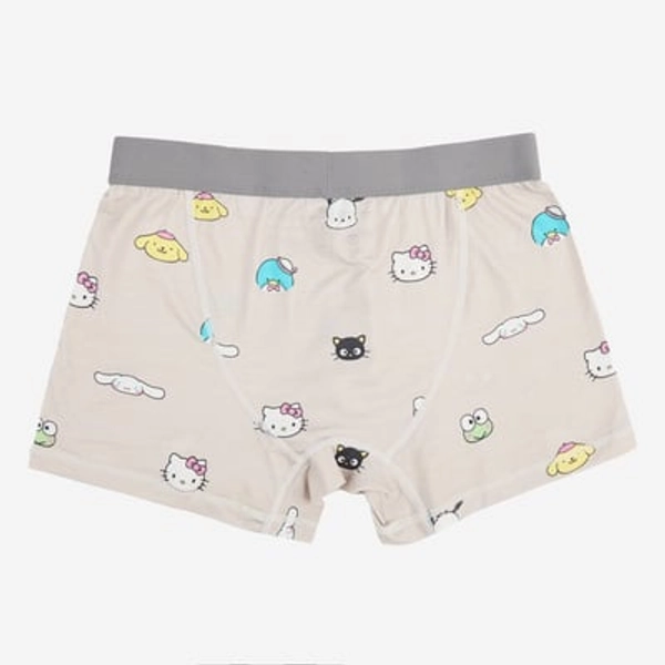Men's Sanrio Boxer Briefs - Gray L