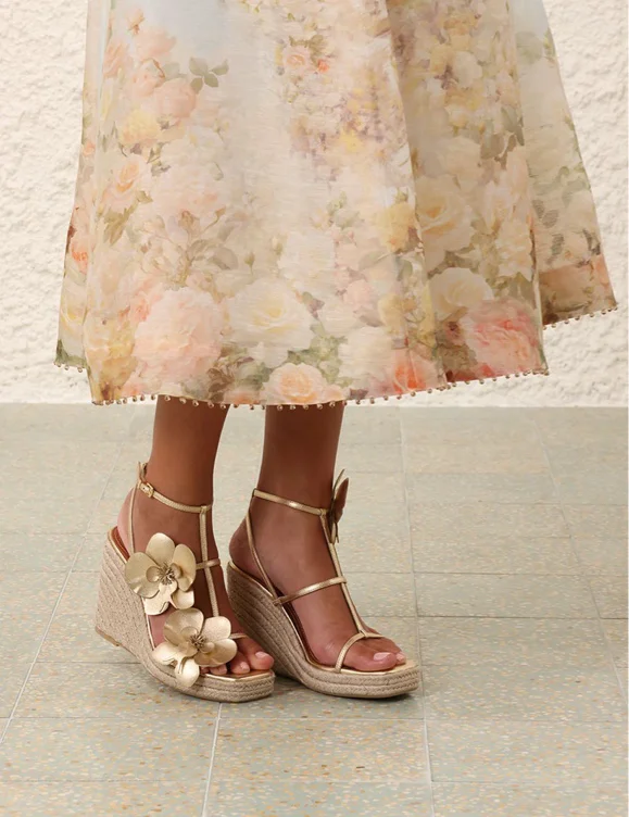 Zimmermann Orchid Wedge 110