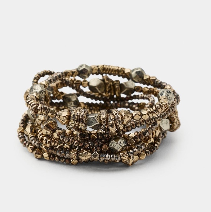 PACK OF 9 ELASTICATED MIXED PIECE BRACELETS