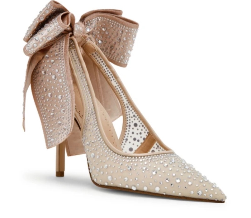 Teacup-Mr-In Champagne Platform Pumps