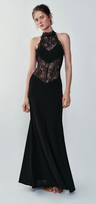 LACE CAMISOLE DRESS