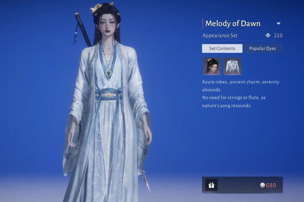 Melody Of Dawn WWM Skin