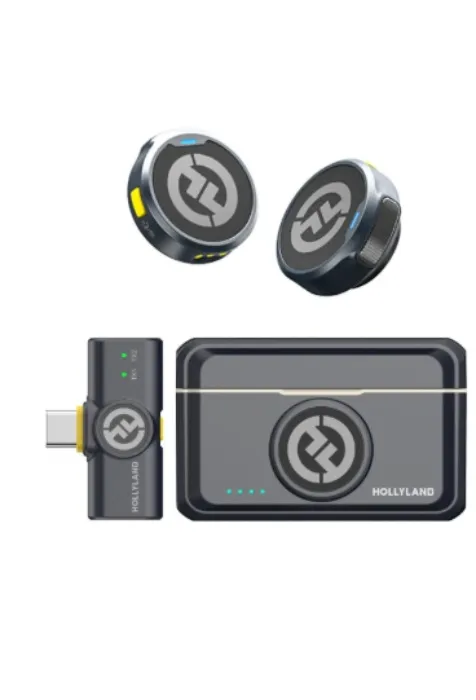 Hollyland Micrófono Inalámbrico Dual Usb-c Lark M2. Negro