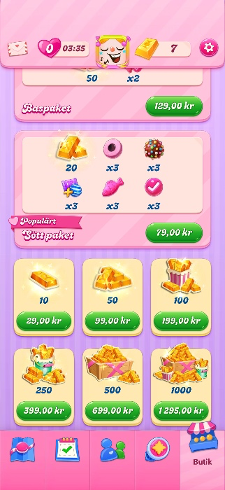 Candy crush life