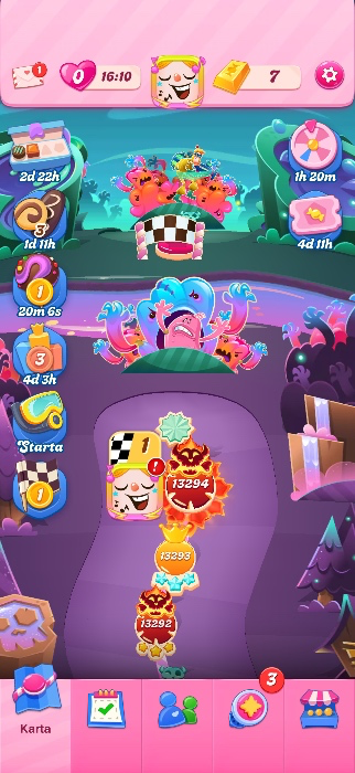 My Candy Crush Levels