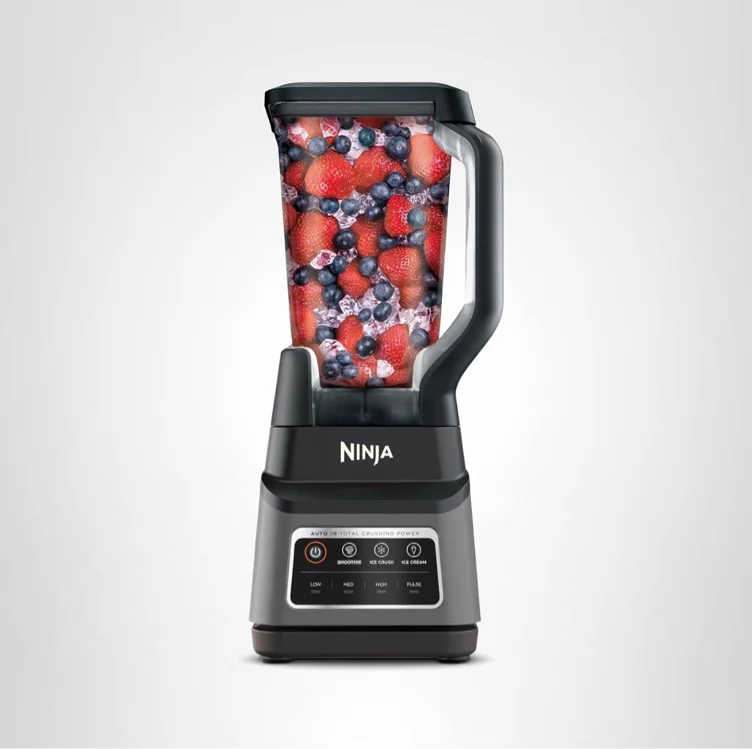 Ninja Professional Plus Blender with Auto-iQ | Smoothie and Ice Cream Maker, Frozen Drink Mixer, Margarita Machine | 3 Auto-iQ Presets, 1400W, 72-oz. Total Crushing Pitcher | Dark Grey | BN701