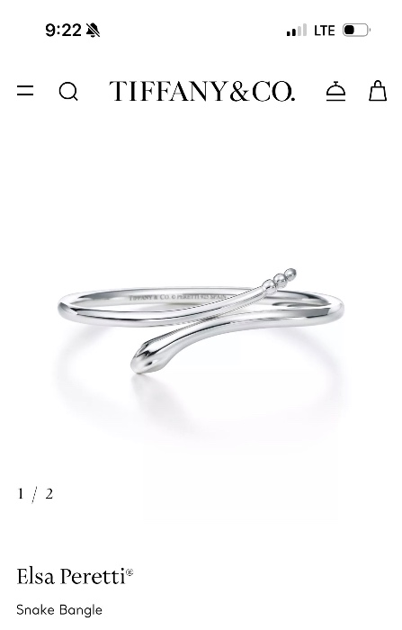 Tiffany serpant bangle