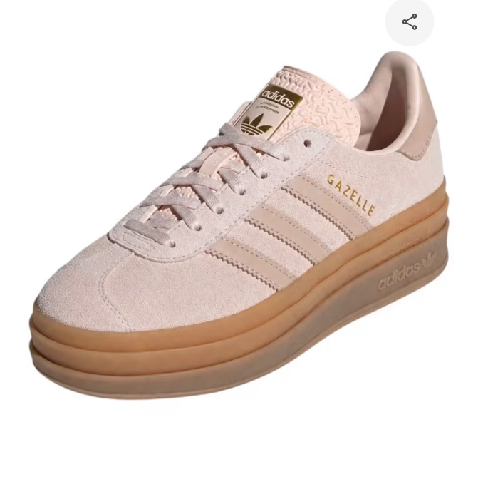 Adidas platform pastel pink 