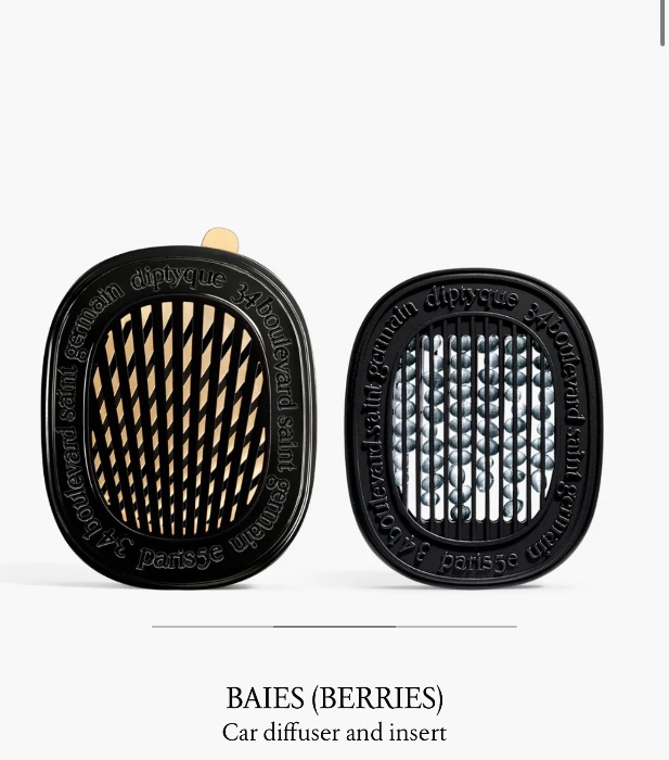 Diptique car diffuser 