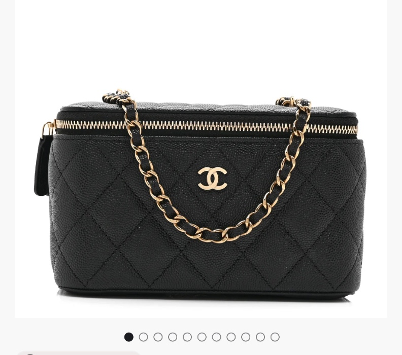 Chanel small vanity case