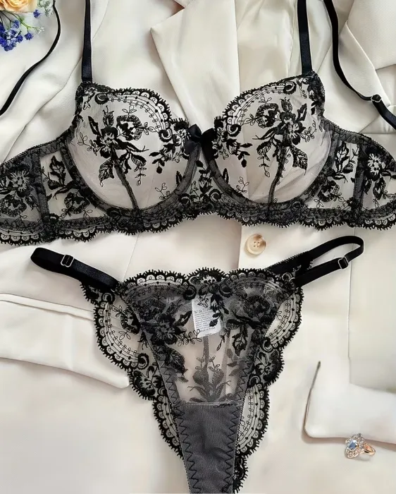 Black lingerie