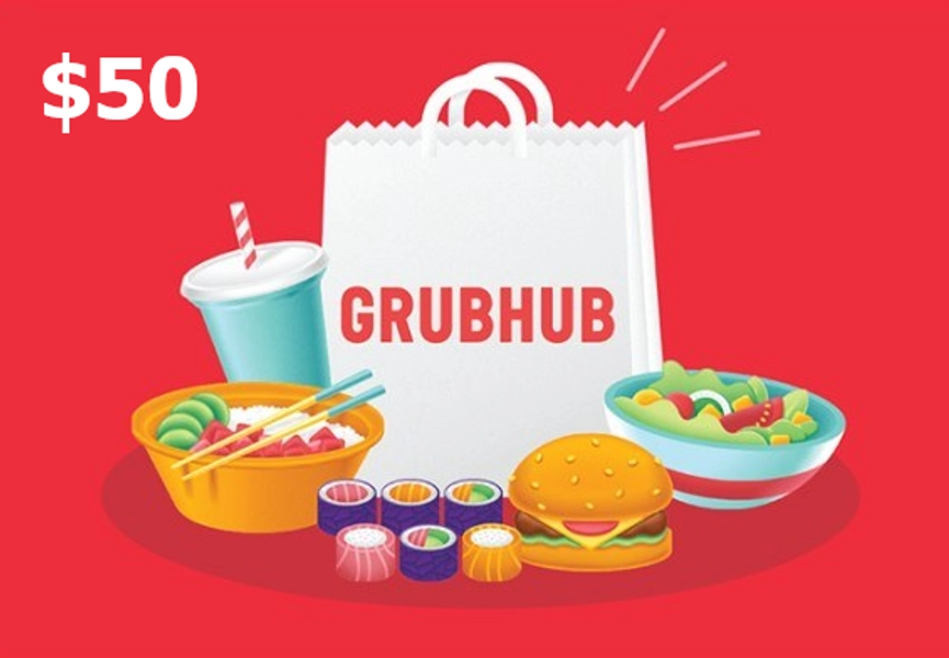 Grubhub USD 50 Gift Card US