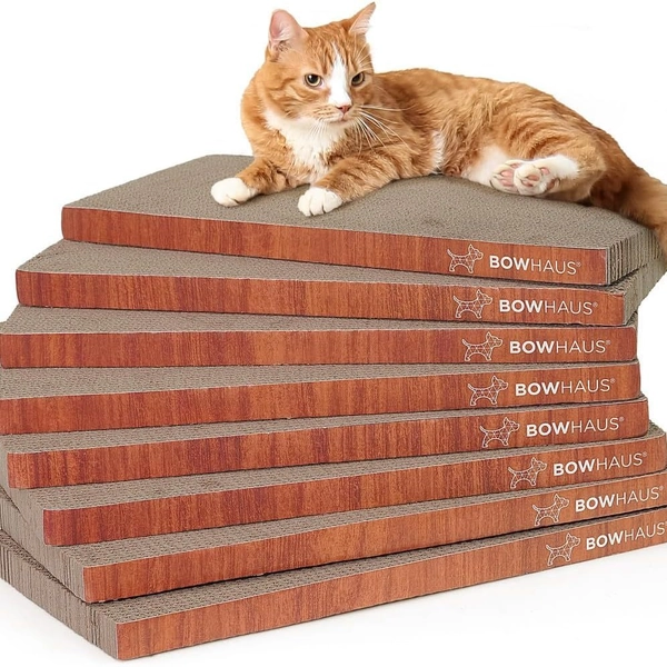 TEMU Cat Scratcher Lounger, Reversible Scratcher, Durable & Long-lasting, Large Cat Scratching Pad, Cat Scratching Board, Scratch Pad For Indoor Cats