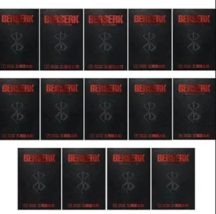 Berserk Deluxe Edition Complete Collections Vol.1-Vol.14, Hardcover