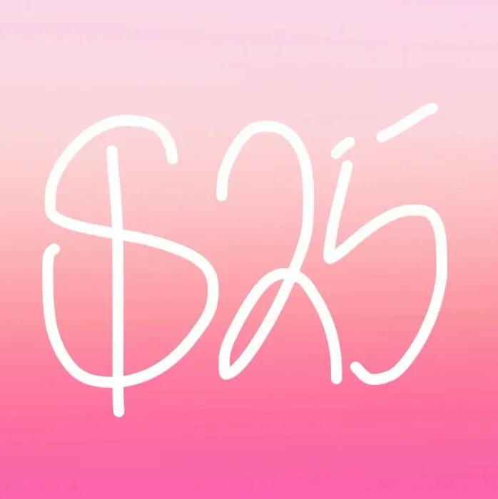 $25