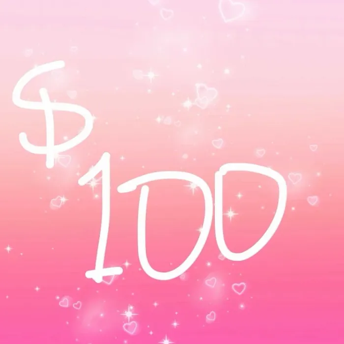 $100