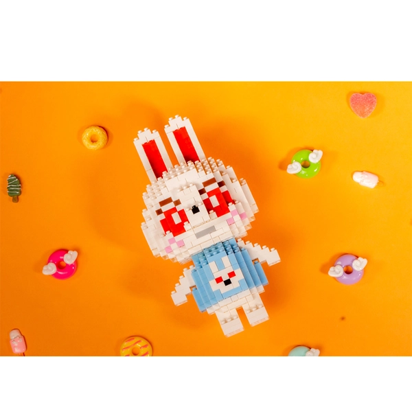 ACNH Building Blocks DIY Miniature Cute ACNH Toys Pixel Art - Ruby