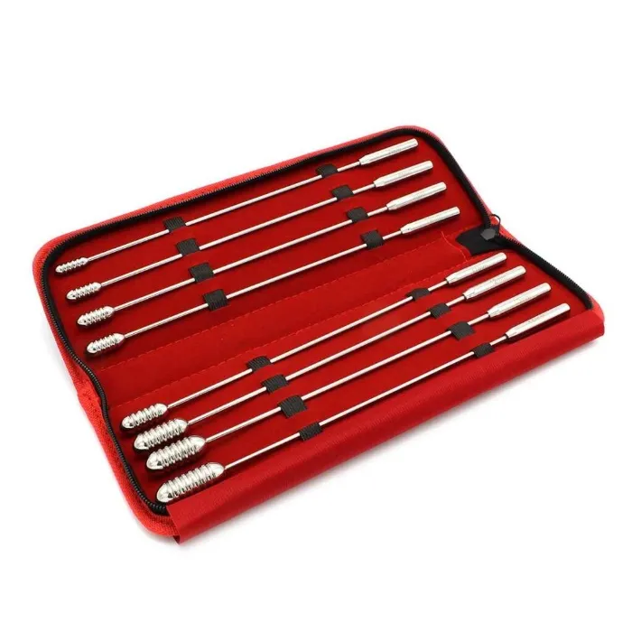 Kiotos Steel Grooved Beads Dilator 8 pcs