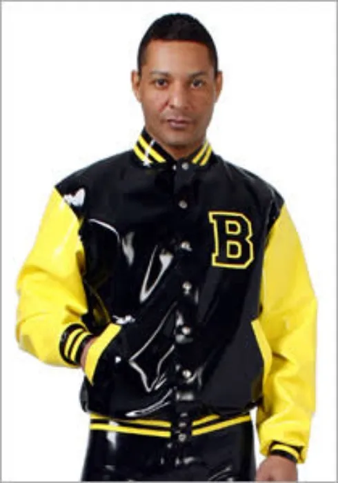 Blackstyle Latex Collegejacke Art. 22011