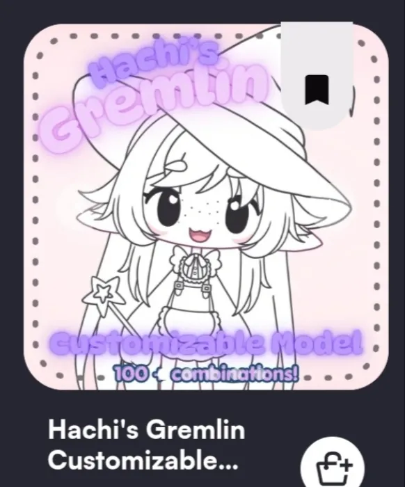 𓏲﹕     ﹕⸝⸝    Hachi's Gremlin customizable