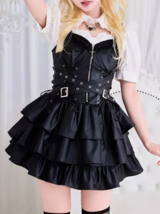 IMVAL leather dress