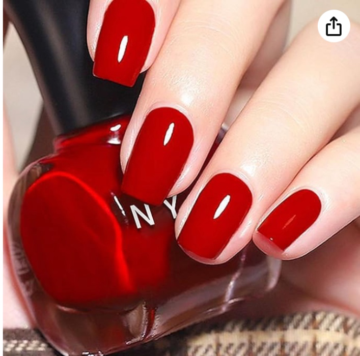Perfect Red Nails — Chosen & Paid for by You