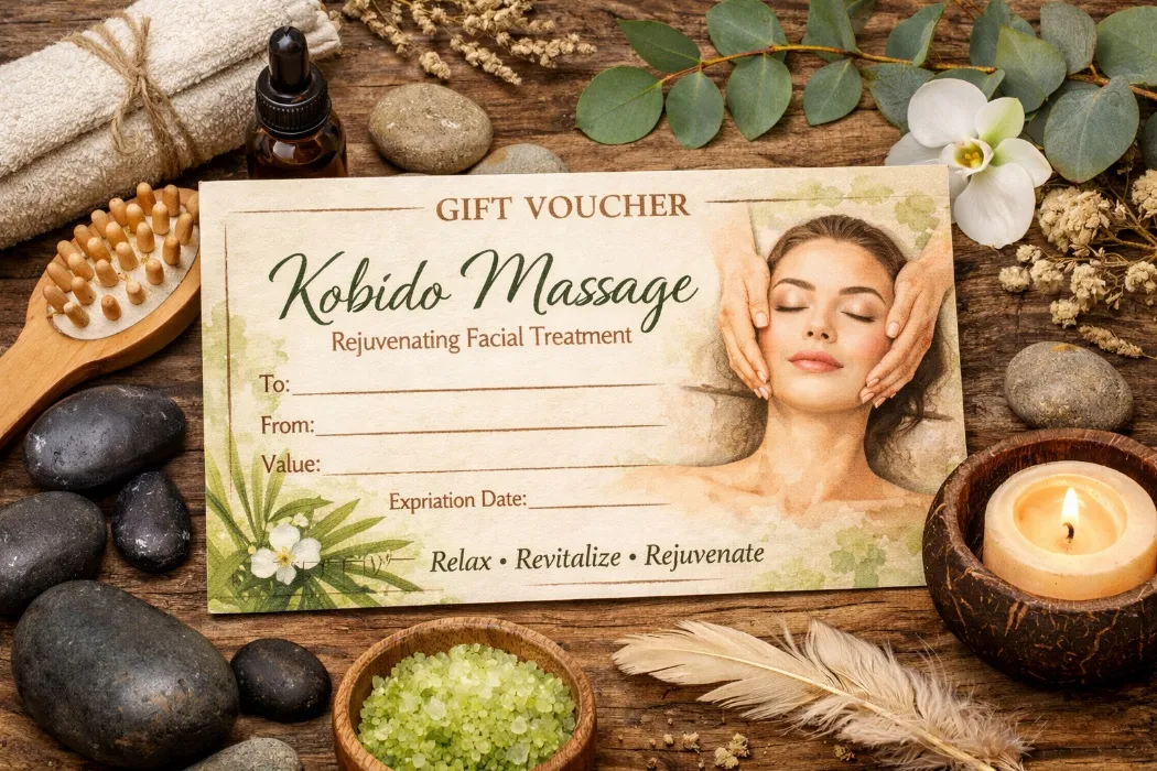 Kobido massage voucher