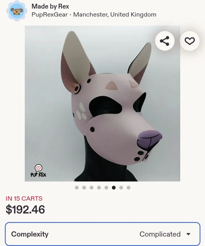 Custom Pup Hood!