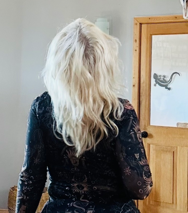 Haircut and Blonde Touchup