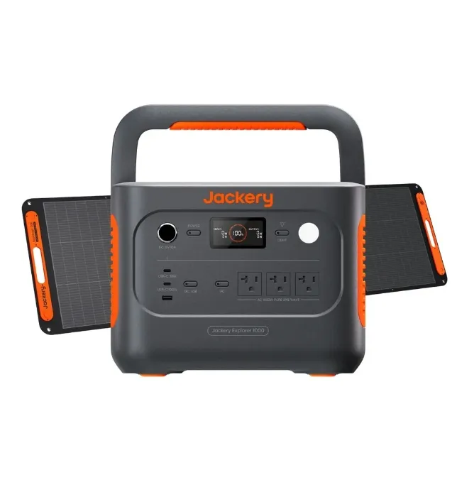 Jackery Explorer 1000 v2 Portable Power Station + SolarSaga 200W Solar Panels