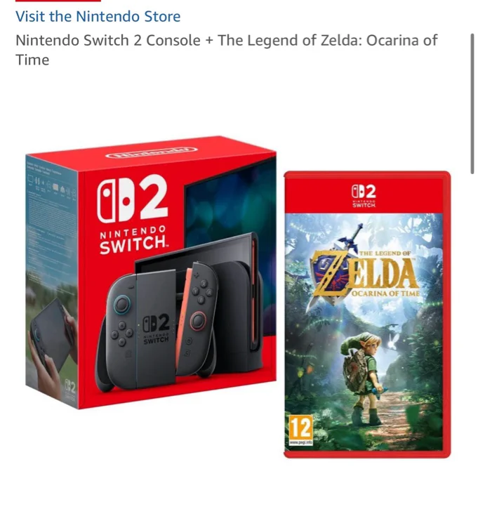 Nintendo Switch 2 (with Zelda) 