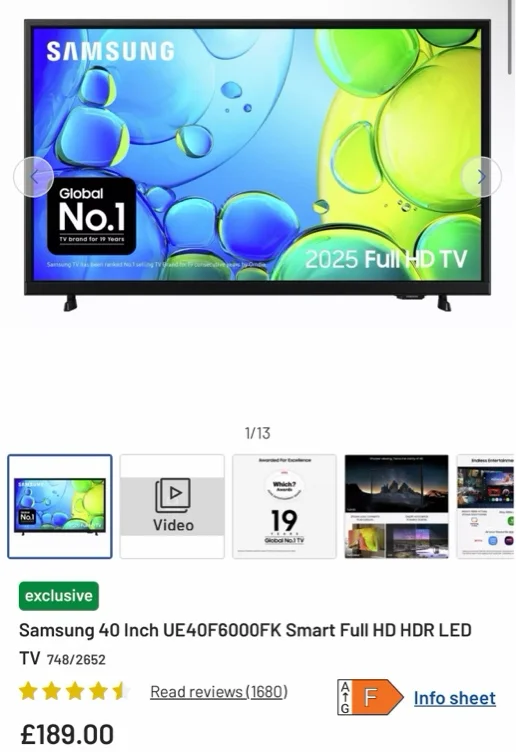 New TV