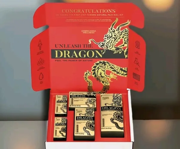 Pain relief balm box set