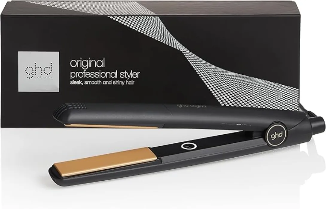 ghd Original Hair Straightener & Styler (Upgraded)-for Sleek, Smooth & Soft Styles with Enhanced Shine, No Extreme Heat Damage-for All Hair Types-(UK Plug) : Amazon.ie: Beauty