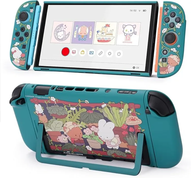 Kawaii Cartoon Dockable Case for Switch 2