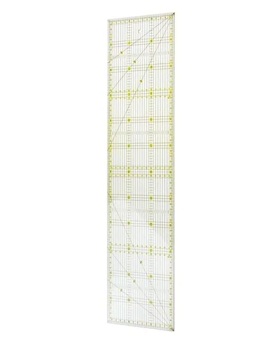 QWORK® 15 x 60cm Quilting Ruler, Precise Sewing Ruler for Quilting, Sewing and Patchworks (6” x 24”) : Amazon.ie: Arts & Crafts