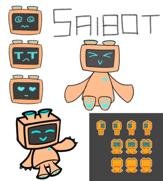 Modelo 3D Saibot | by Nefuu (@Nefuu)