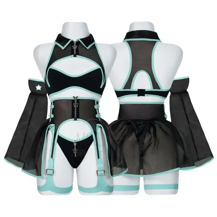[Moe Flavor] Pixel Kiss - Miku Inspired Lingerie