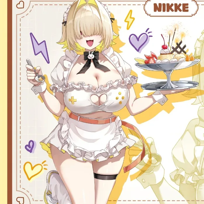 [NIKKE] Elegg Maid Cosplay