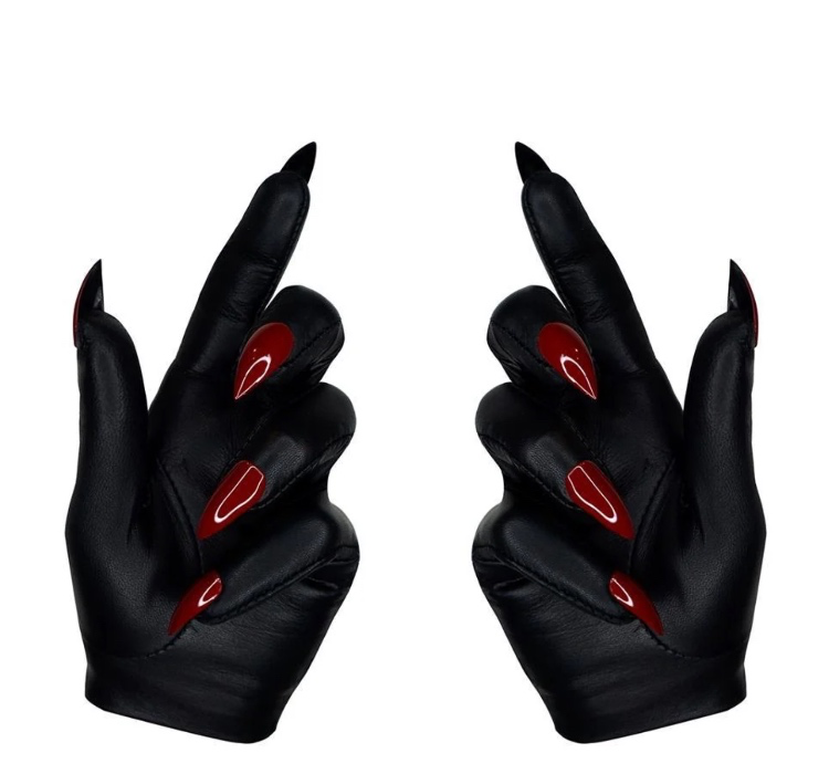 Dagger nail gloves