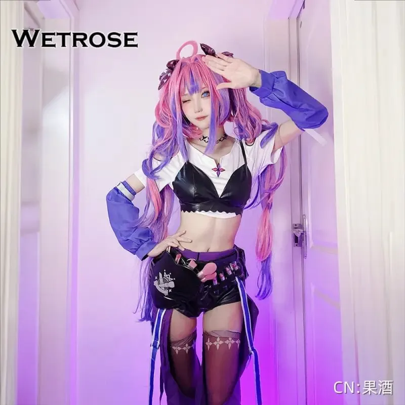 [Wetrose] Hololive FLOW GLOW Kikirara Vivi 綺々羅々ヴィヴィ Cosplay Costume コスプレ衣装
