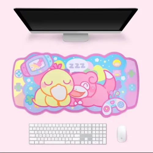 Tapis de souris Psykokwak et Ramoloss