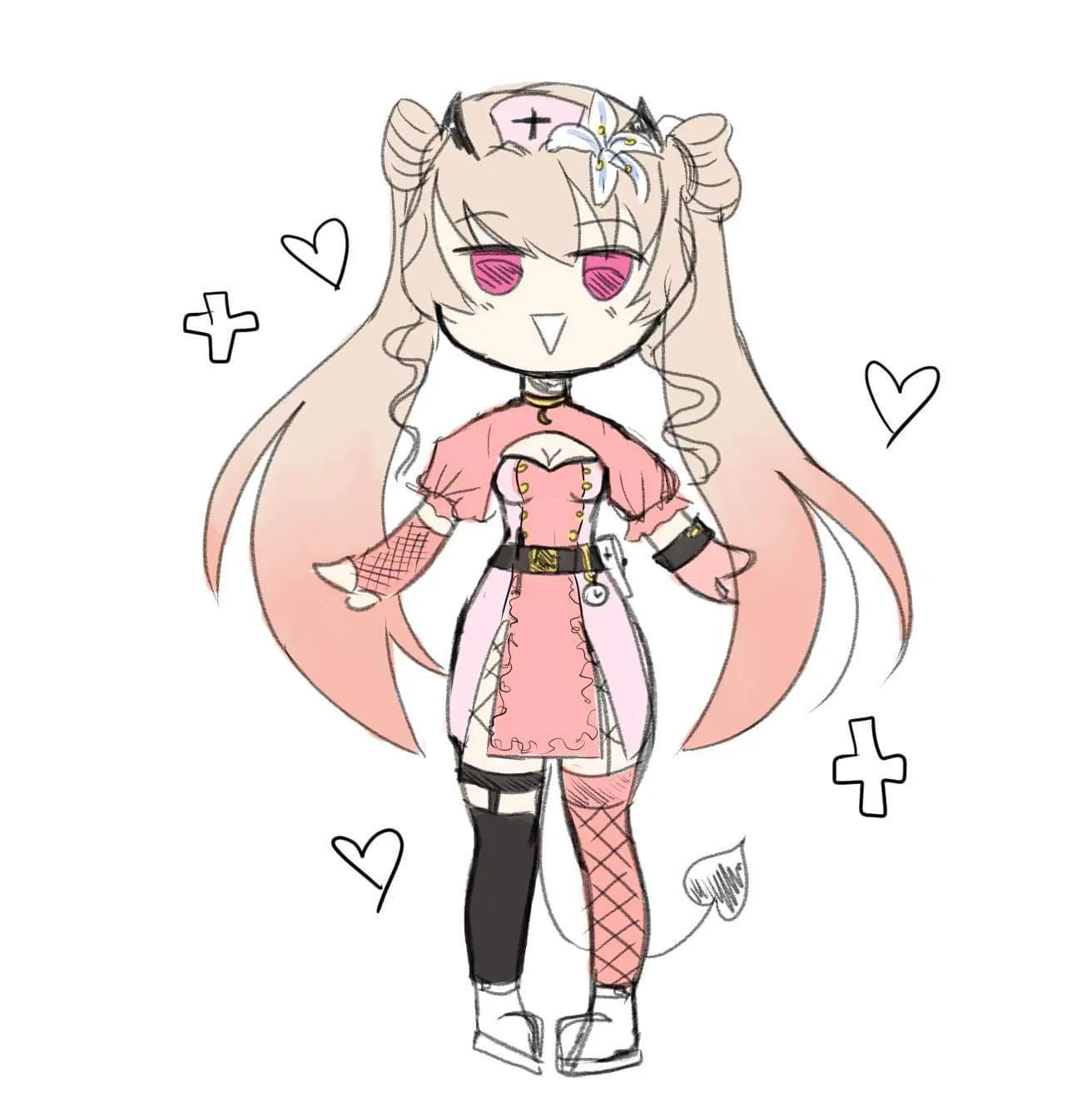 Design infirmière Pinka