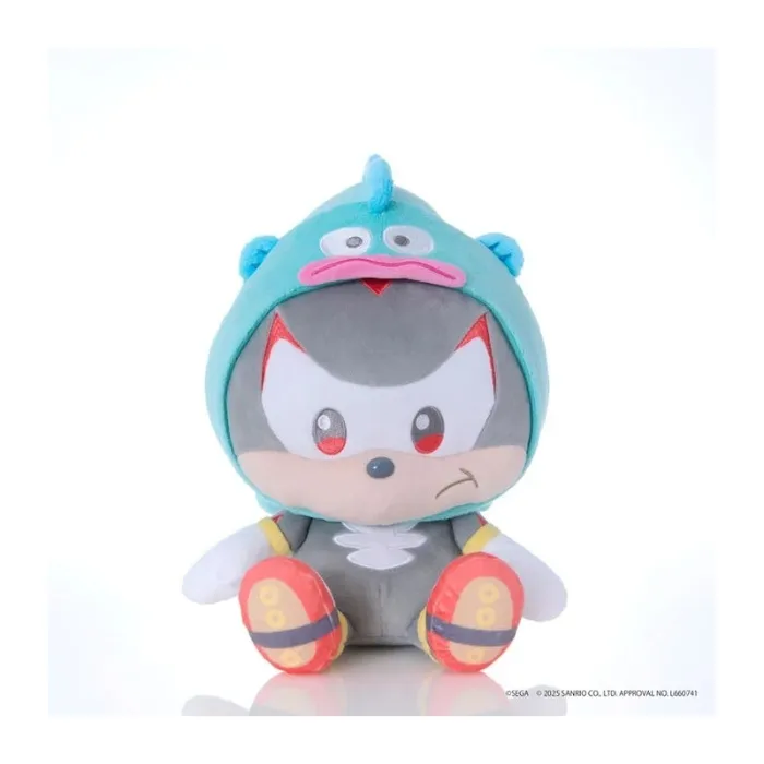 Plush Shadow & Hangyodon SONIC＆FRIENDS x Sanrio