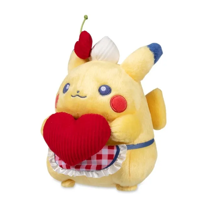 Pikachu Sweetheart Diner Plush - 6 ¼ In.