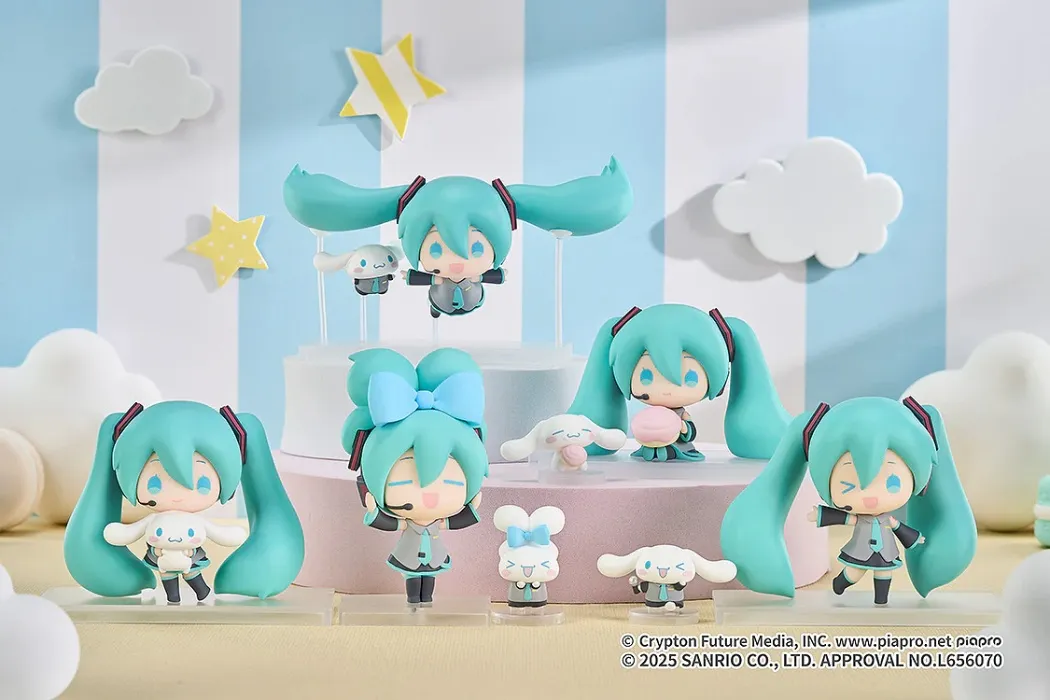 Collectible Figure Hatsune Miku x Cinnamoroll (Boxset)